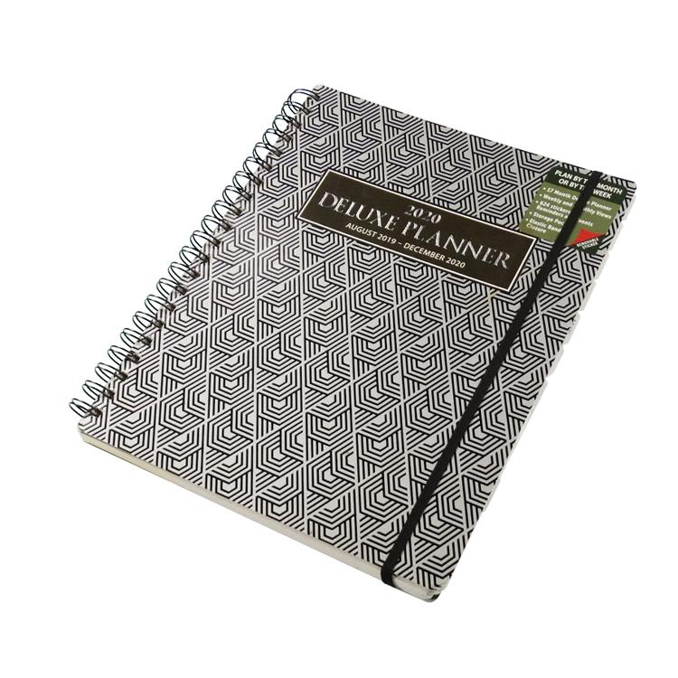 Custom 2020-2021 Hardcover Monthly Planner, Calendar Monthly Planner Notebook High Quality 22.4*27.9 cm