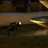 Einzigartiges Design 18 LED-Spotlicht Wasserdicht Garten-LED-Solar-Erdspieß-Spotlicht für Weg Landschaft Rasen Außen-Dekoration