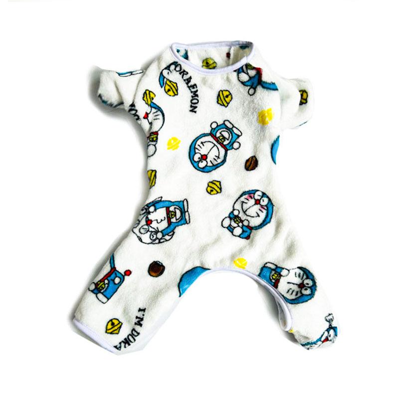 Herbst/Winter Vierbeiniger Cartoon Haustier Pyjama für Hunde und Katzen