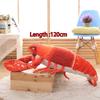 TreasuringU 3 Größen Niedliches Hummer-Stofftier Bunter Hummer-Stoffpuppe Stachelhummer-Stofftier Sofa-Dekoration Geburtstagsgeschenke