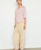 Masimodutti 100% Cotton Boat Neck Knit Sweater