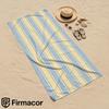 Pastel Blue Yellow Stripe Microfiber Beach Towel Quick Dry Sand Free Oversized Soft Absorbent Bath Towel for Swimming Travel Gym
