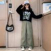 2025 Girls' Trendy Autumn Cargo Pants Two-Piece Set