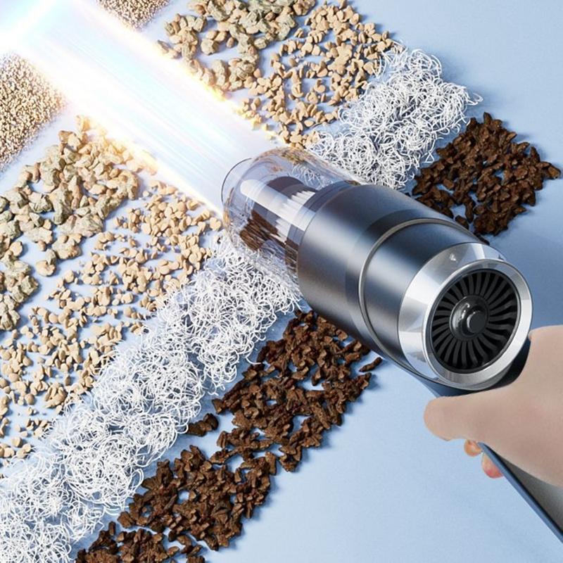 LEIBOO Car Vacuum Cleaner Portable Mini Dust Collector Dry And Wet Dual-Use Wireless Handheld Cleaning Home Appliances