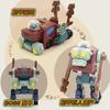Plants vs. Zombies Boss Robot Melon-pult Chomper Action Figure Model Set PVC Deformation Doll Toys for Gift