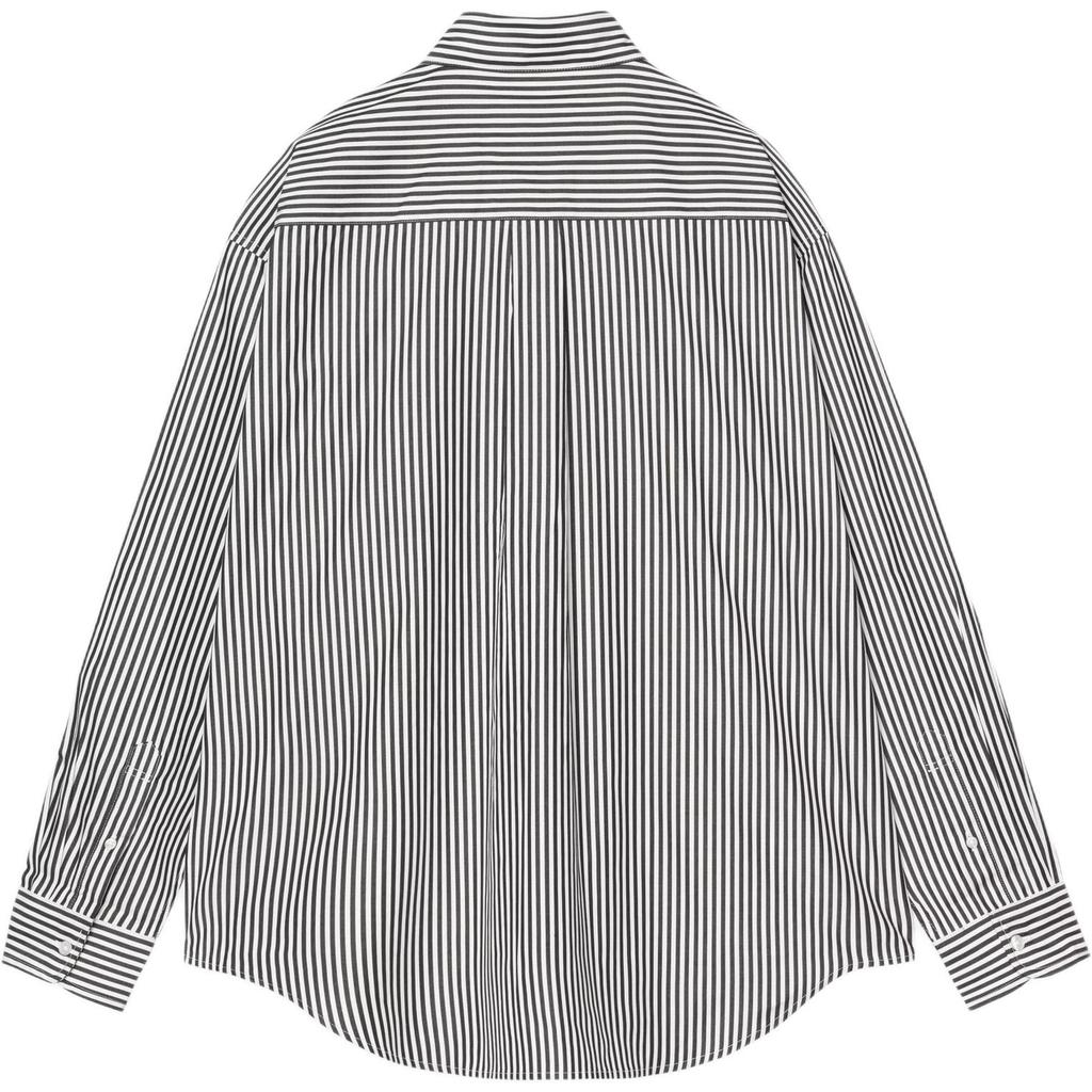 Carhartt WIP Loose Fit Striped Long Sleeve Shirt Men Shirts I035952-3J7-XX