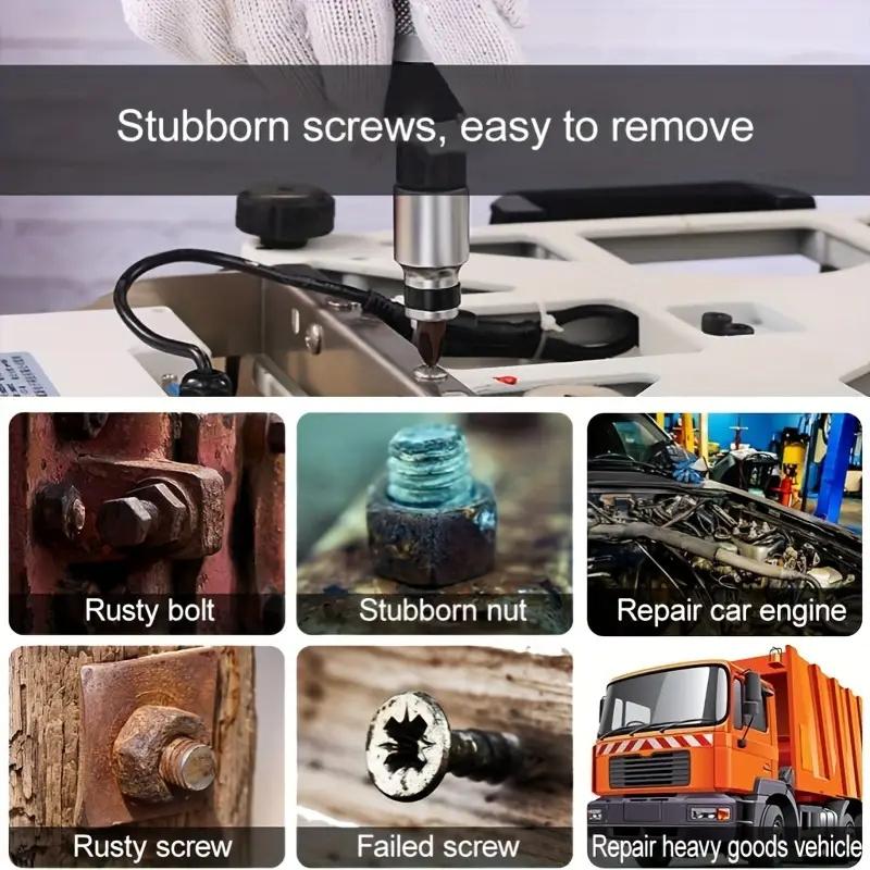 7/13 piese șurubelniță cu impact set șurubelniță rezistentă la șocuri dalta biți multifuncțională extractor de șuruburi instrumente de reparare