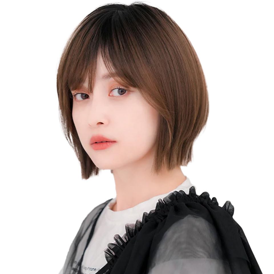 

Linea Storia Medical Full Wig, Short, 5 Colors, Medium, Rear Short, Short with a Soft Layer, Natural Whorl, I-Shaped Whorl, Left-Shifted, Side Net,