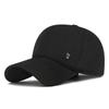 Men's Winter Velvet Warm Baseball Cap Middle-Aged and Elderly Cold-Proof Outdoor Windproof Ear Protection Cap
