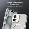 For iPhone 16 Plus Case Candy Color PC + TPU + PET Phone Cover Compatible with MagSafe