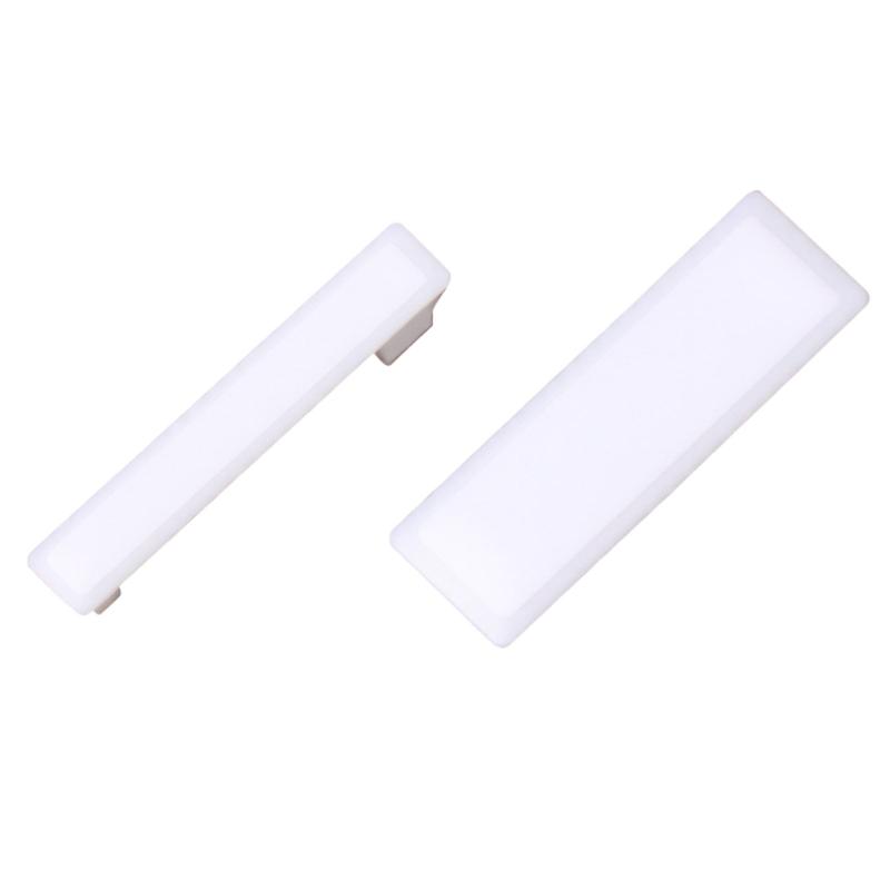 50Pieces Multipurpose Single Gang White Brushplate Wall Covers Portable Accessory for Concealing PZ30 and Speaker Wire