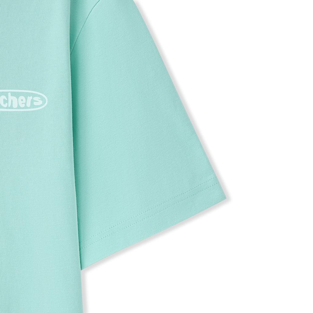 Skechers Loose Knit Crew Neck Pullover Short Sleeve T-Shirt Unisex tops L226U021-02WX