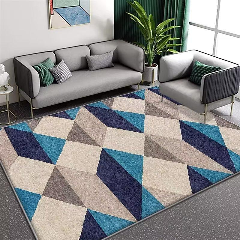Plant Flower Carpet Living Room Coffee Table Mat Household Bedroom Bedside Carpet Bathroom Soft Foot Pad