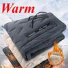 Men's Winter Lambswool Casual Pants Thick Fleece Thermal Trousers Keep Warm Water Proof Sweatpants High Quality Fashion Straight Trousers