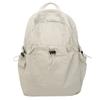 Color Simple Solid Lightweight Neutral Casual Backpack For Commuting Daily