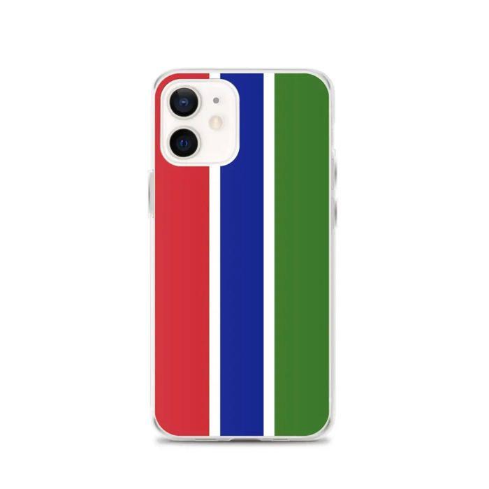 Coque Télephone Drapeau Gambie - iPhone 12