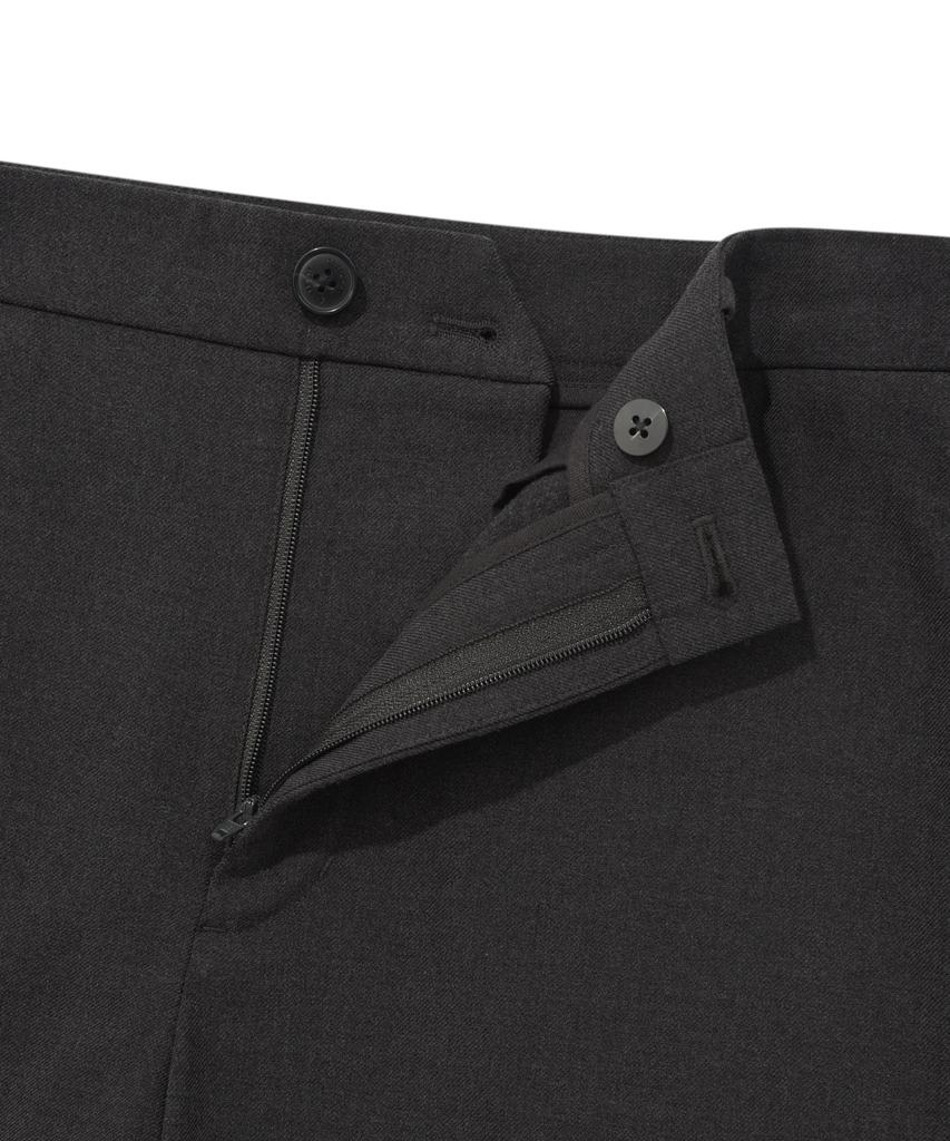 COVERNAT Slim Straight Slacks Pants Charcoal