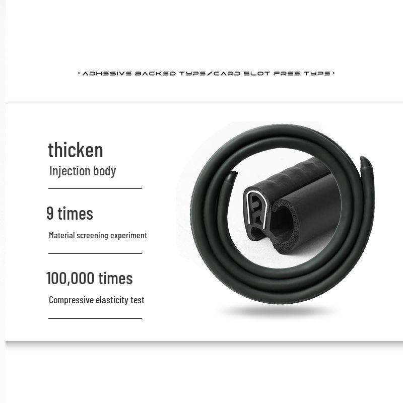 Tira de sellado del pilar B para coche Mercedes-Benz: Goma Reductora de Ruido y a Prueba de Polvo para Todas las Series