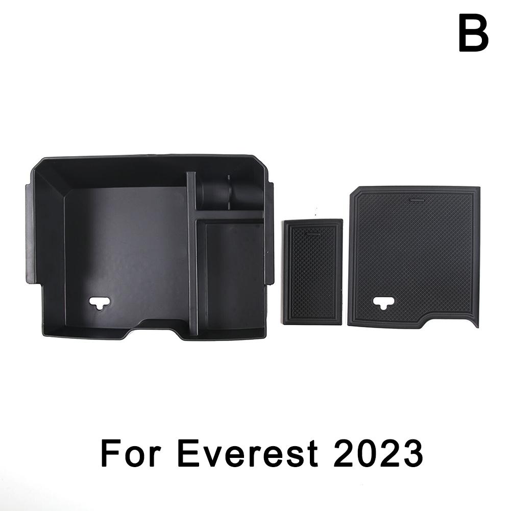 

для FORD Ranger/Everest 2023 Подлокотник Ящик для хранения Органайзер Лоток Внутренний Авто Уборка Контейнер Держатель Стайлинг Автомобильные Аксессуары