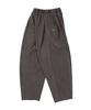 GAKKAI UNIONS One-Pleat Pigment Balloon Pants Brown