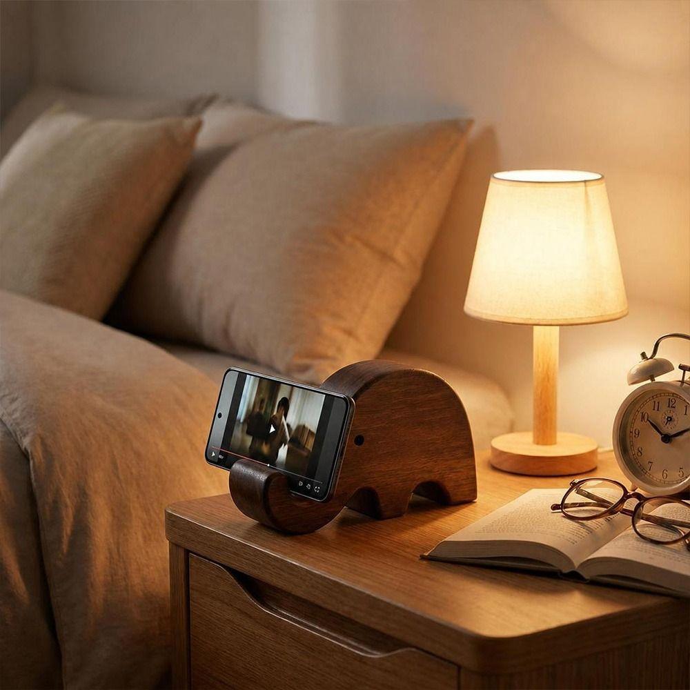 Portable Elephant Phone Stand Minimalist Style Ergonomic Stand Hands-Free Video Stand  Desktop Use