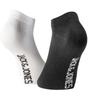 Jack&Jones Unisex Short Socks 6-Pack Black/6-Pack White [12260511 BLK/WHT] sizes 43-46