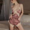 Summer Ice Silk Lace Camisole and Shorts Set for Women