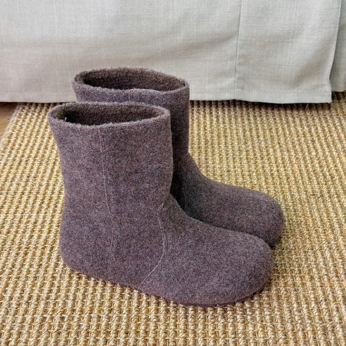Damen Übergröße weiche elastische Winter warme gefütterte Schneestiefel rutschfest abriebfest Outdoor Freizeit Sport Martin Baumwollstiefel 38 khaki