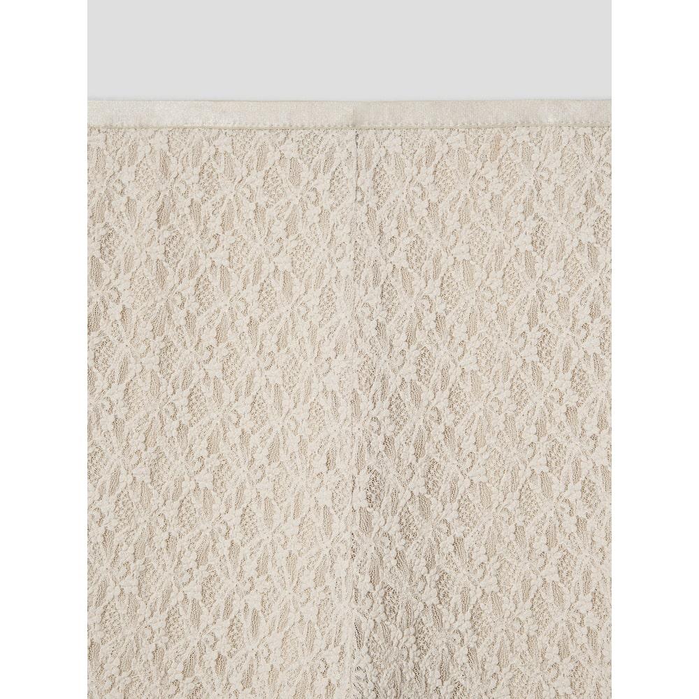 Anggae Lace Line Pants Ivory