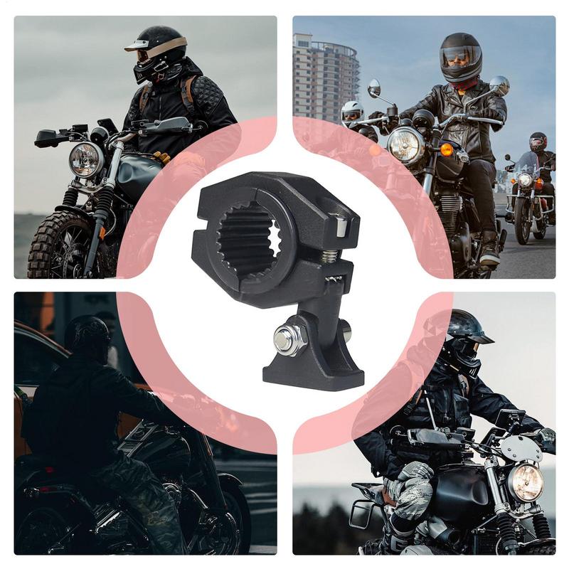 Motorcycle Auxiliary Light Mount Bracket Aluminum Alloy Spotlight Expansion Bracket Motorcycle Accessories With Coating Surfaces
