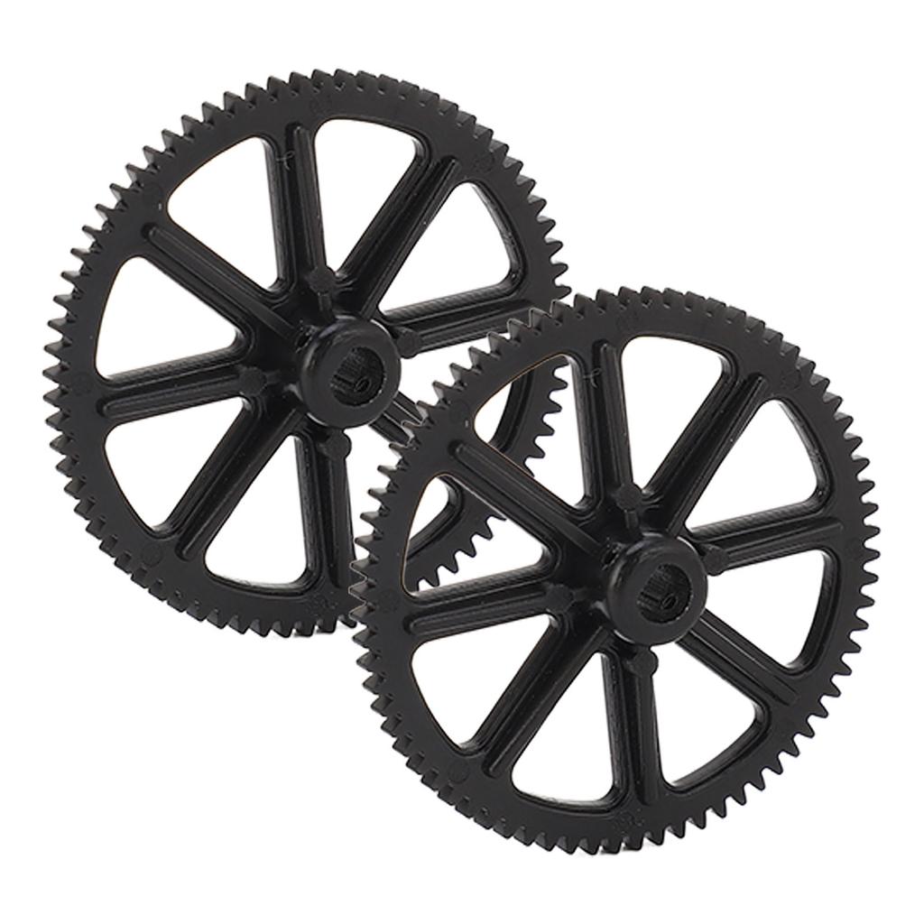 WLtoys K130 K200 RC Model Helikopter Yedek Parçaları için 2 Adet Plastik Ana Dişli Yedek