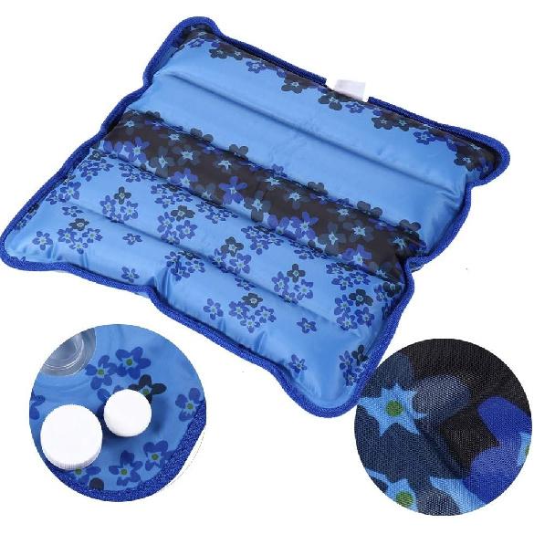Cool Ice Pillows Cushion, Water Cooling Cushion, Cooling Cushion Mat Removable Car Cushion Seat Pad Water Ice Pad Cooling Artifact Suitable for