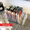Transparent Dustproof Lipstick & Nail Polish Organizer - Advanced Desktop Storage Box