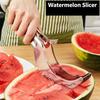 2-In-1 Watermelon Cutter Slicer Tool - Create Clean 1" Cubes & Slices With Watermelon Slicer For Cutting & Serving