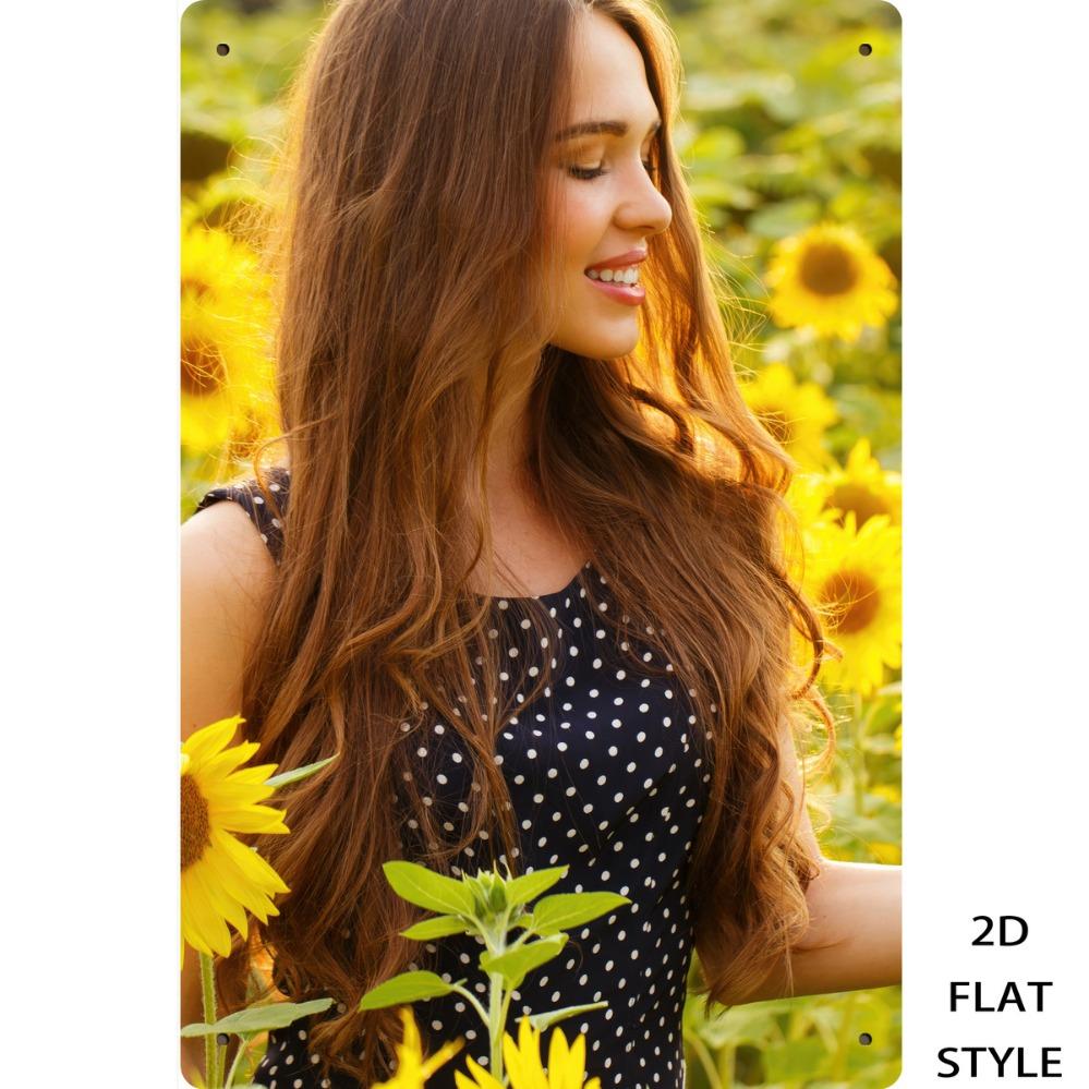 

Retro Metal Sunflower Wall Art x Inch IndoorOutdoor Decor Easy Install Weatherproof 20x30cm