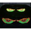 2Pcs Devil Eyes LED Car Headlight With Mini Projector Lens Turn Signal Lamp Bright Light