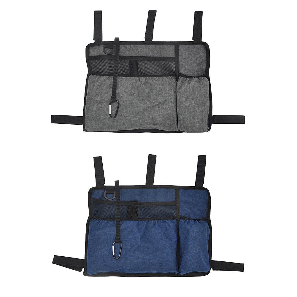 Torba na chodzik z uchwytem na kubek Torba transportowa dla niepełnosprawnych Wodoodporna Torba do przechowywania boczna na podłokietnik dla dorosłych składanych chodzików