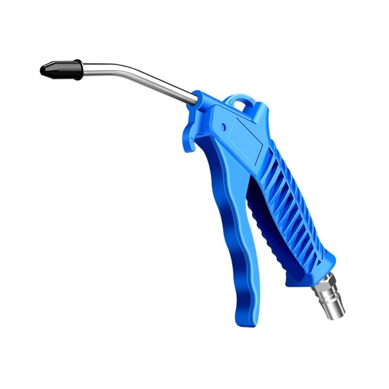 Pistolety do przedmuchiwania powietrzem, Pistolety do przedmuchiwania powietrzem o wysokim przepływie do kompresora z wygiętą pod kątem dyszą Narzędzie do przedmuchiwania Pyłu