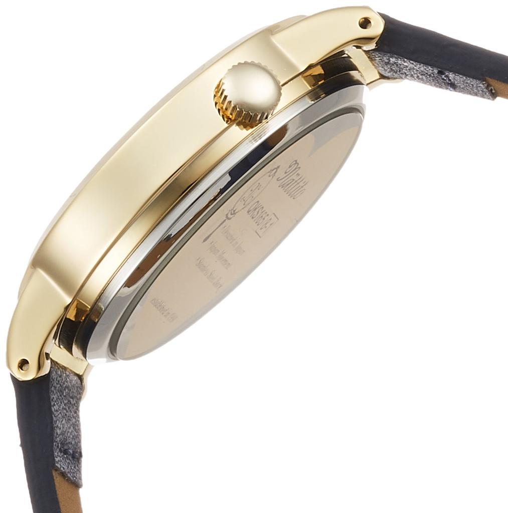 [Fieldwork] Watch Fieldwork Analog Hertz Leather Strap QKS165-4 Women's Navy