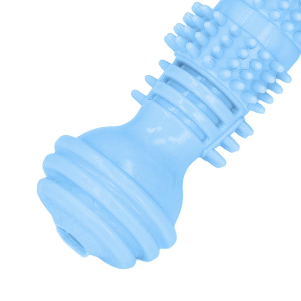 Bite Tough Dumbbell Dog Chew Toy Dumbbell Shaped Puppy Teeth Cleaning Toy  Oral Care