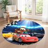 Dinsey Round Carpet Design for Game Room Outdoor Balcony Foyer Anti-slip Round Rug Decorate Offices Wedding Party Gift