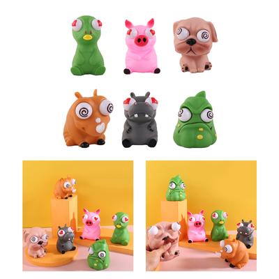 Fidgets Squeeze Animal Eye Popping Stress Relief Toy Spoof Practical Joke Props for Adult Kids ADD Hand Therapy