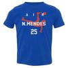 Luft N. Mendes 25 Tribute - Pariser Fußballfans Kleinkind T-Shirt Unisex T-Shirt