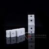 High-Purity Aluminum Oxide Ceramic Terminal Block - Heat Resistant, Insulating, Four-Hole Base for High-Frequency Motors