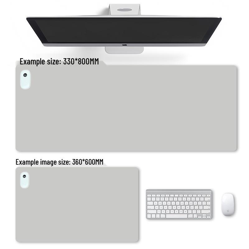 Large Odorless Cartoon Heating Desk Pad - Warm Office Mouse & Table Mat