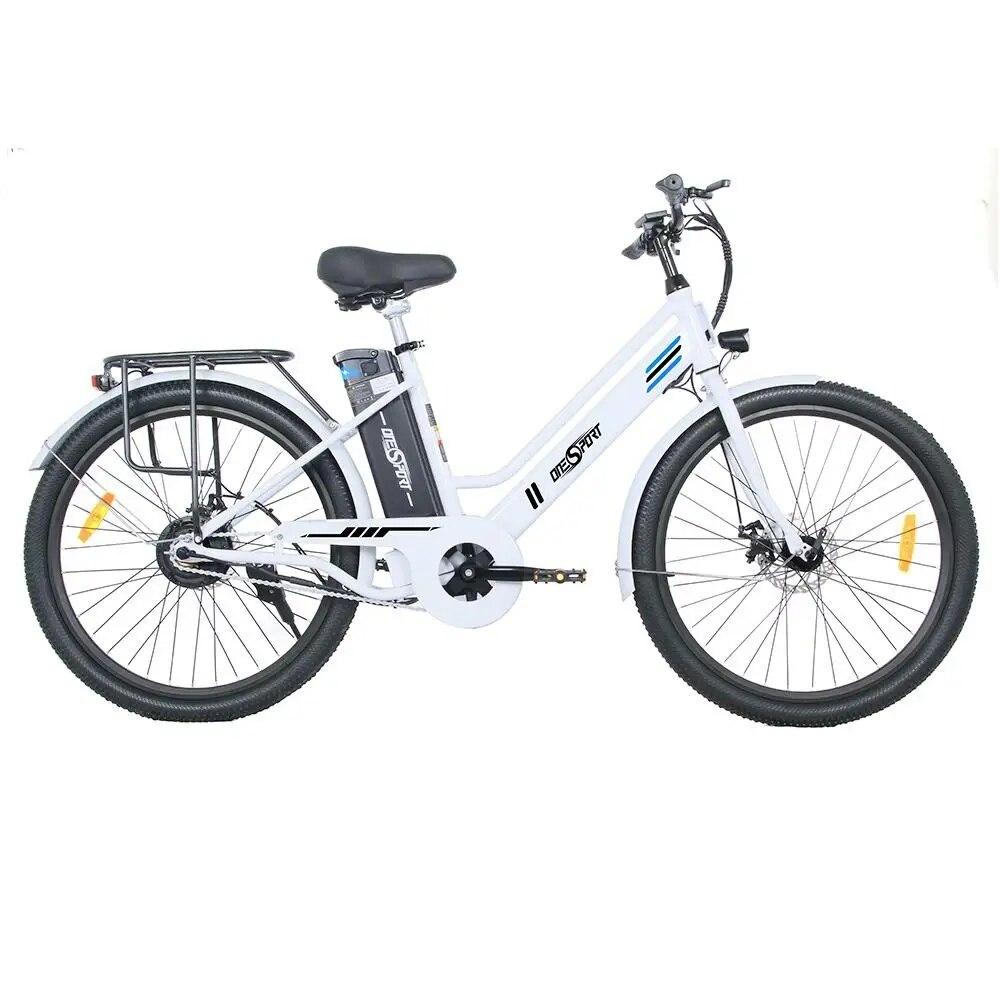 Vélo électrique 26*2.35 pouces pneus 350W moteur e-bike 36V 14.4Ah batterie 25 km/h vitesse maximale frein à disque vélo de ville
