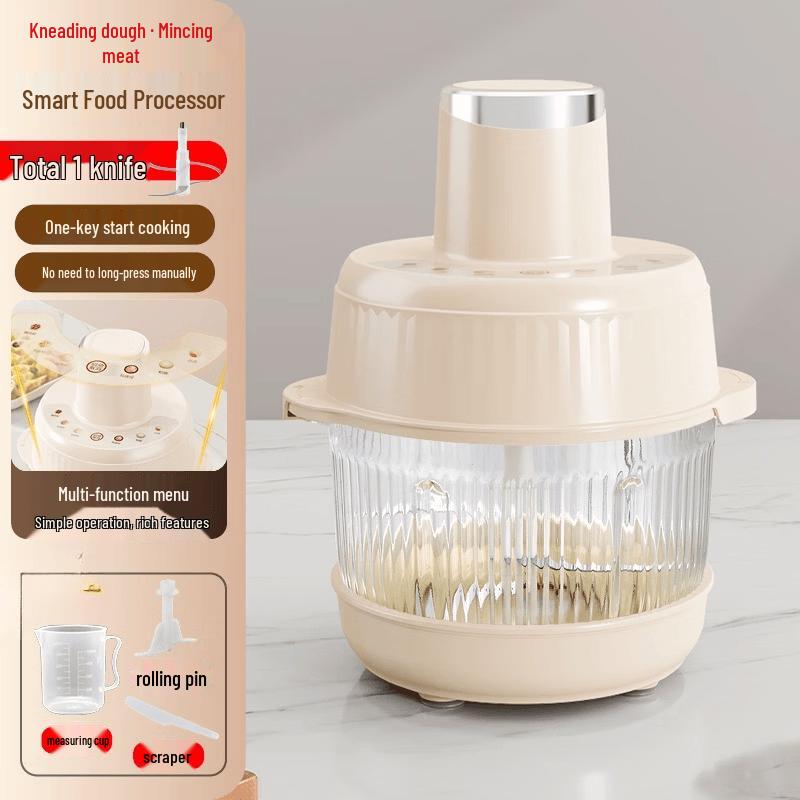 OLOEY Automatic Dough Mixer, Food Processor & Meat Grinder