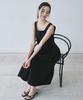 AAU Pleated Sleeveless Dress_Black