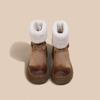 Thick-soled Non-slip Martin Boots Women's 2025 New Winter Korean Version Thin Thermal Cotton Shoes Women's Fashion Snow Boots