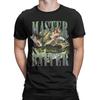 Herren Master Baiter Barschfischen Fisher Papa Dad Glücklicher Vatertag T-Shirt Baumwollkleidung Kurzarm T-Shirt T-Shirts